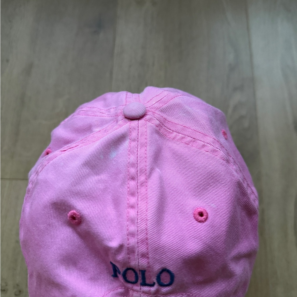 Polo Ralph Lauren Pink Baseball Cap - Picture 4 of 12